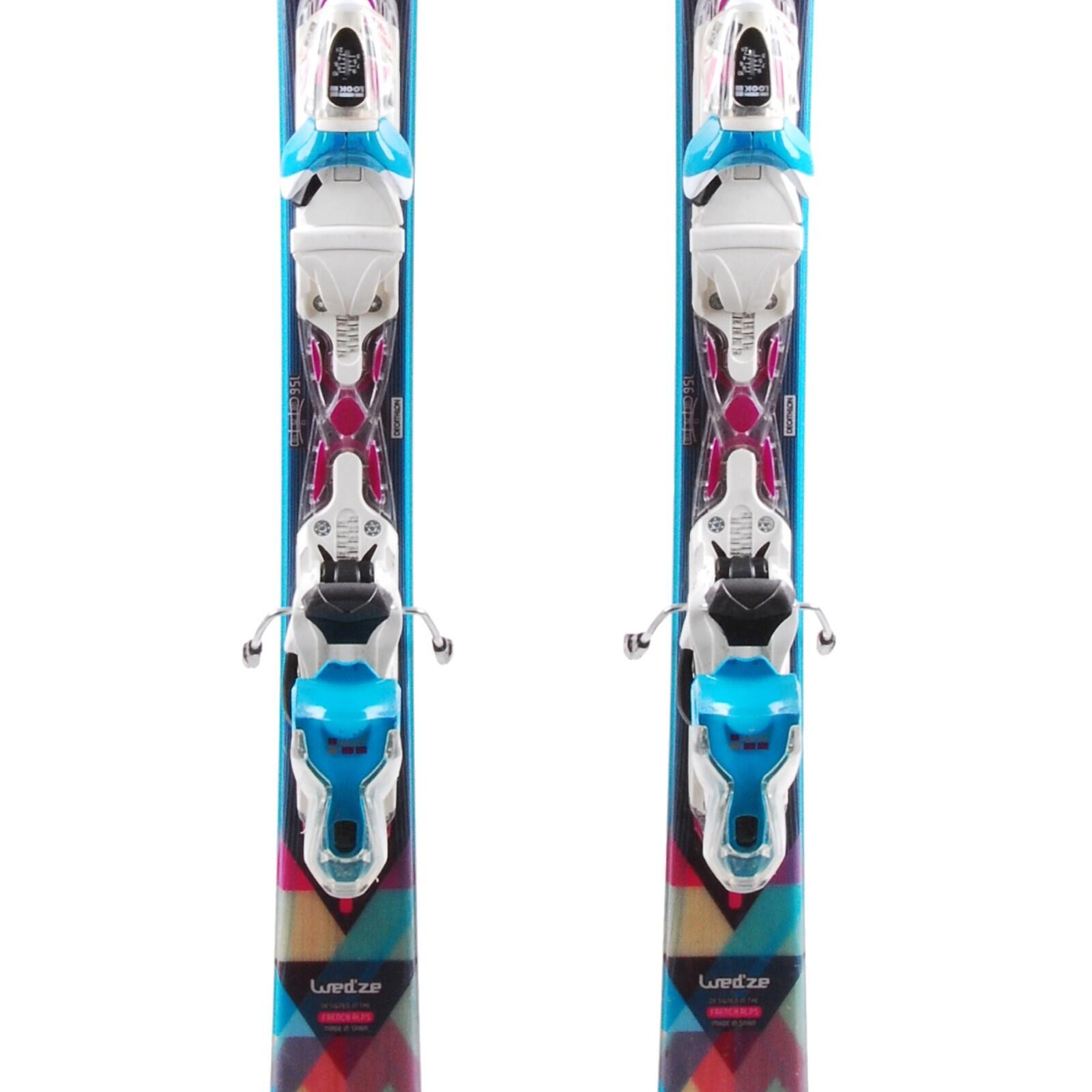 TWEEDEHANDS - Gebruikte Ski Wedze Agil 700 + Bindingen 3/5