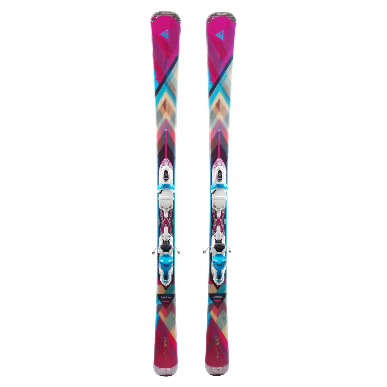 WEDZE RECONDITIONNE - Ski Wedze Agil 700 + Fixations