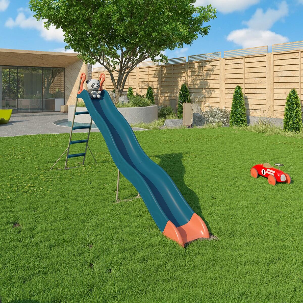 Toboggan PYROU Bleu TRIGANO 3,32 m. 3-12 ans. 4/7