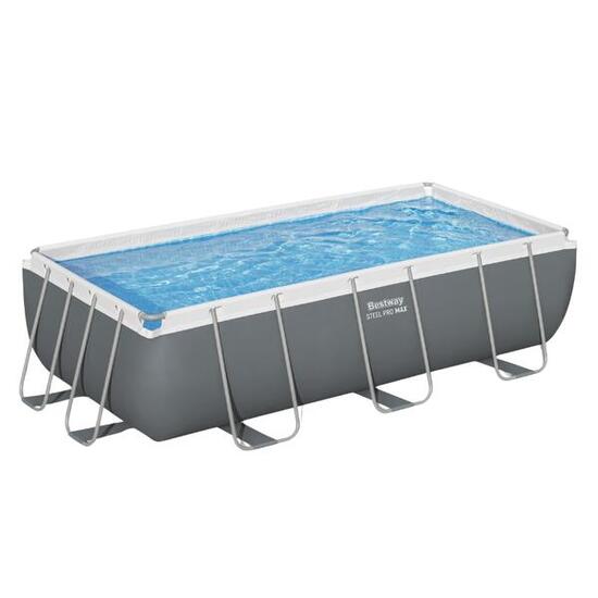 Bestway Piscine hors sol - Rectangulaire - Steel Pro Max - 404 x 201 x 100 cm