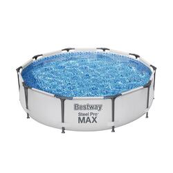 Bestway Piscine hors sol - Ronde - Steel Pro Max - 305 x 76 cm