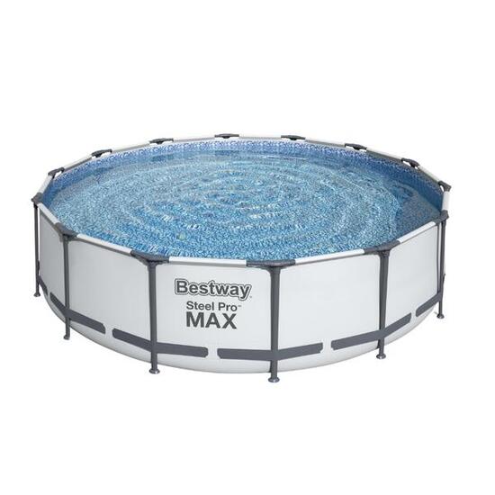 Bestway Piscine hors sol - Ronde - Steel Pro Max - 427 x 107 cm