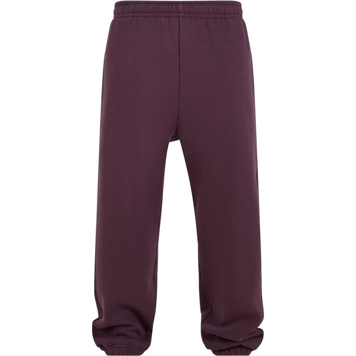 Build Your Brand Mens Fluffy Jogging Bottoms