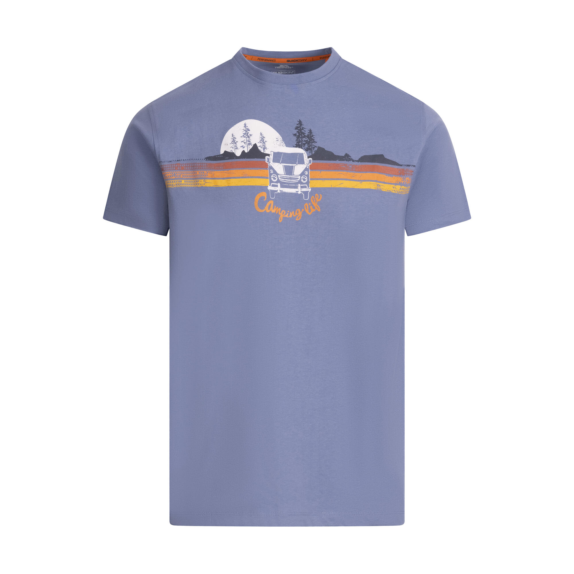 Trespass Mens Cromer II Printed Casual T-Shirt