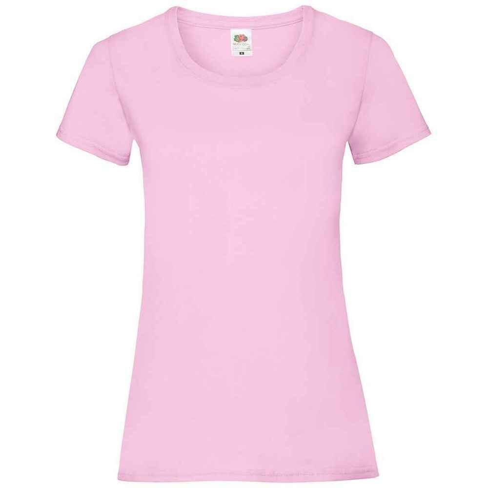 Fruit of the Loom Womens/Ladies Valueweight Heather Lady Fit T-Shirt