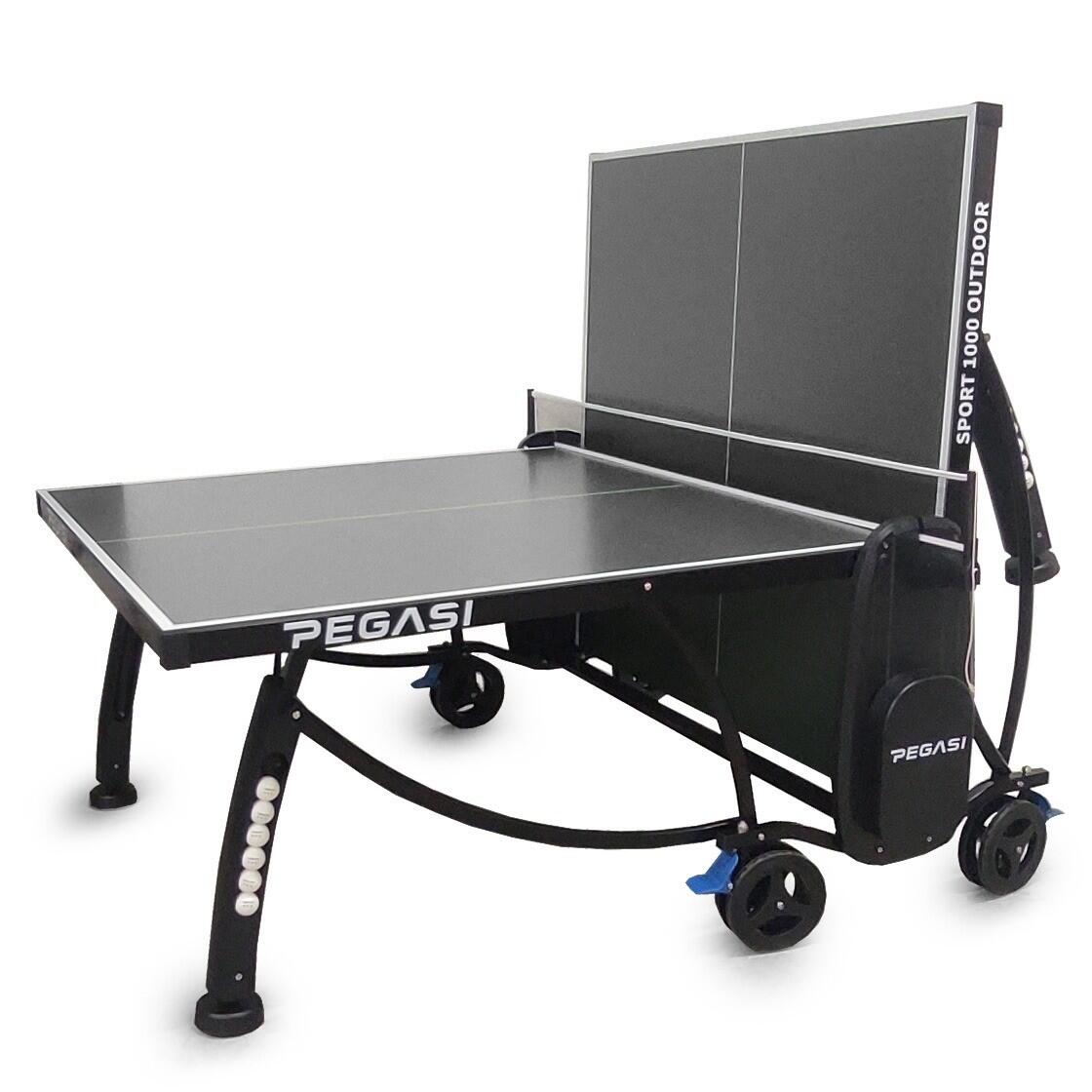 Tafeltennistafel Pegasi 1000 Outdoor Black 2/5