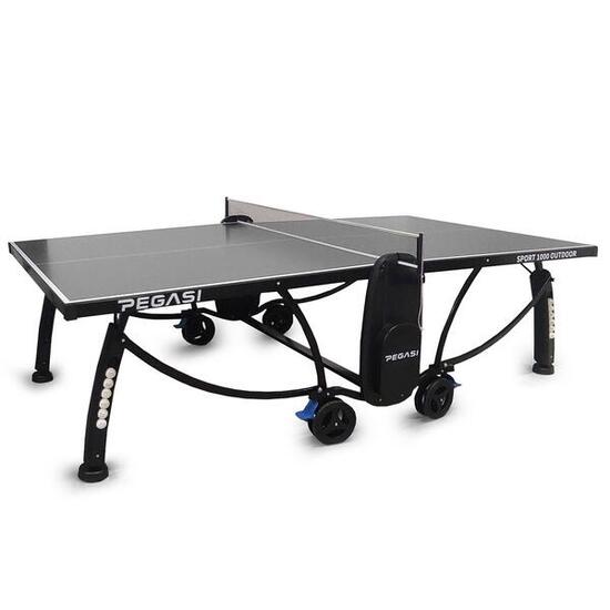 Table de ping-pong d'extérieur Pegasi 1000 noire