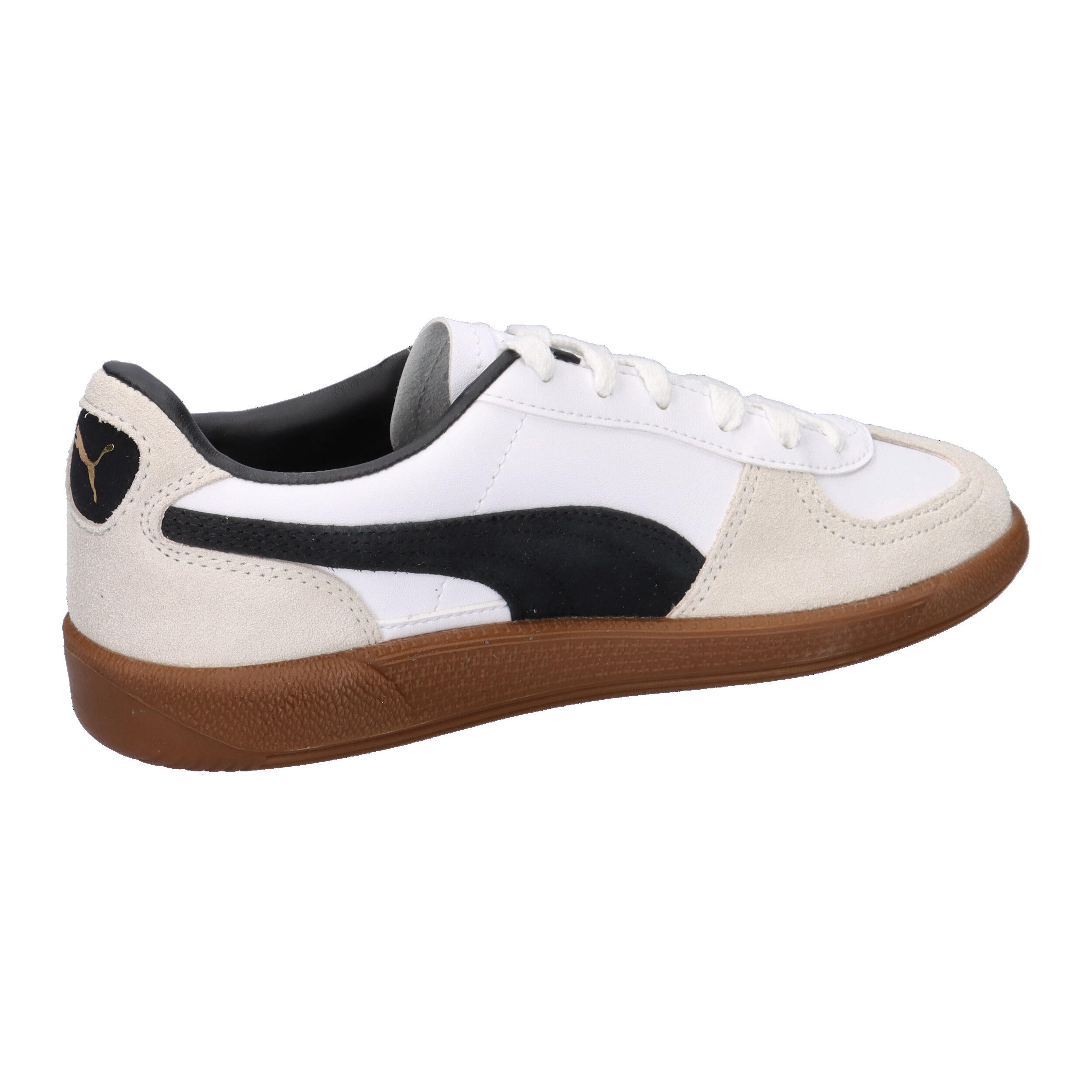 Baskets Puma Modèle Palermo Lth Jr Couleur Blanc 7/7