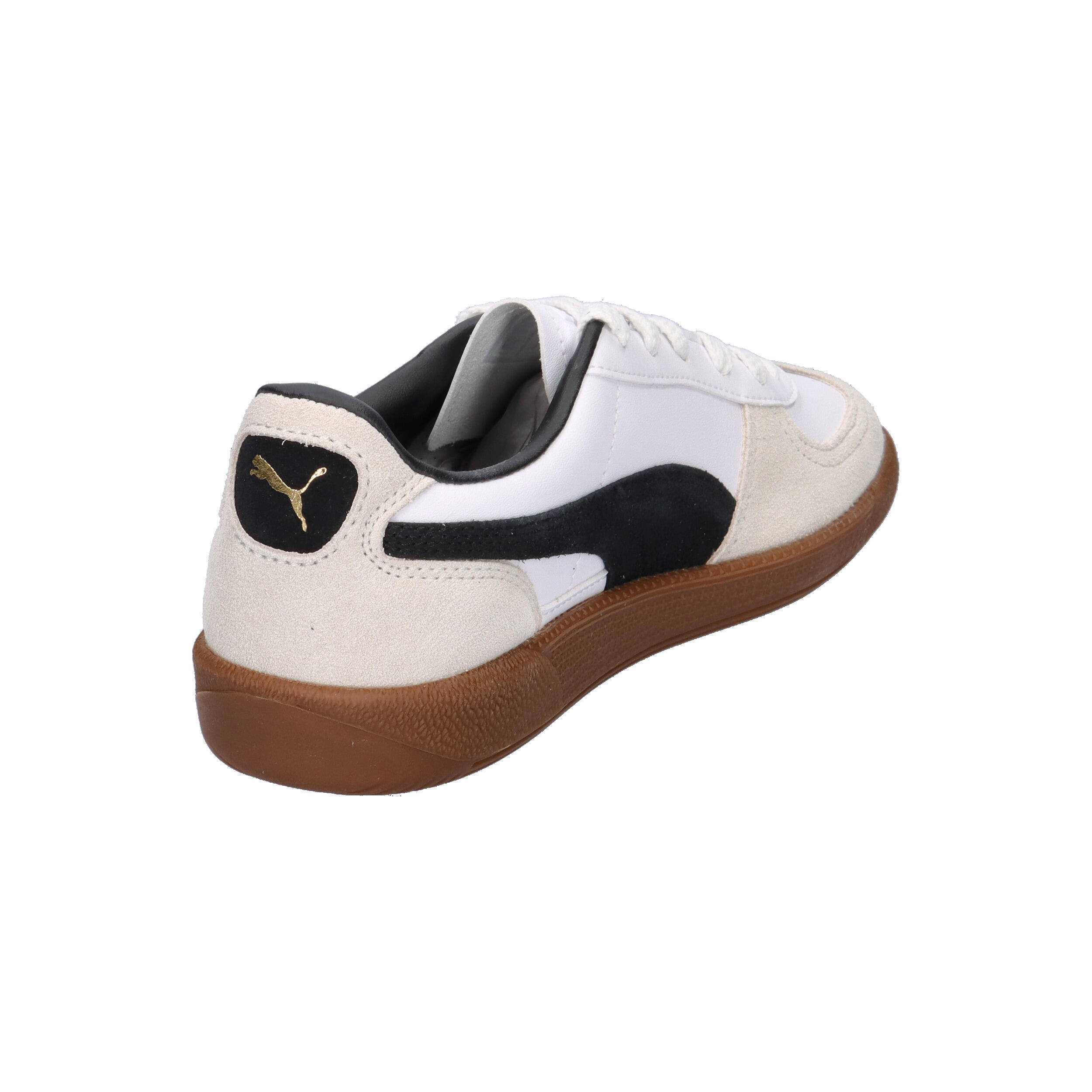 Baskets Puma Modèle Palermo Lth Jr Couleur Blanc 6/7