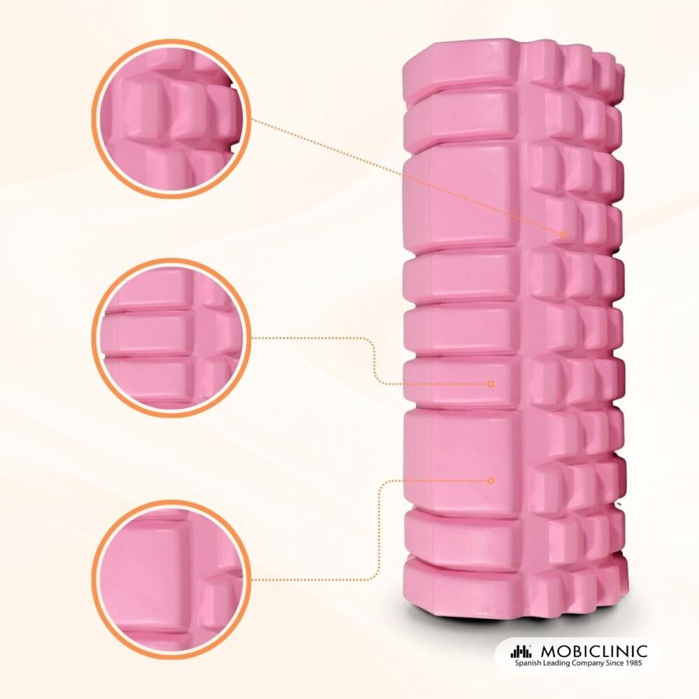 Rouleau massage Léger Prévient les blessures Rose Foam Roller FitRoller 6/7