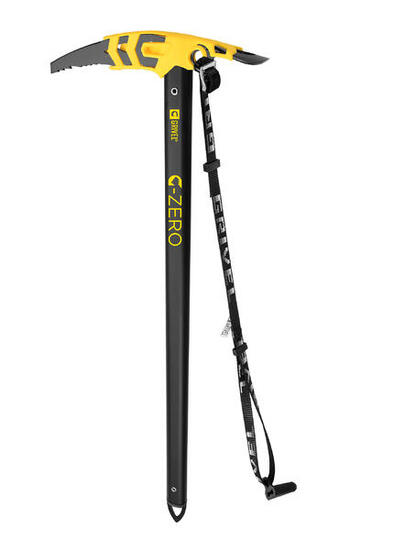 Piccozza Alpinismo Grivel G Zero Nero con dragonne