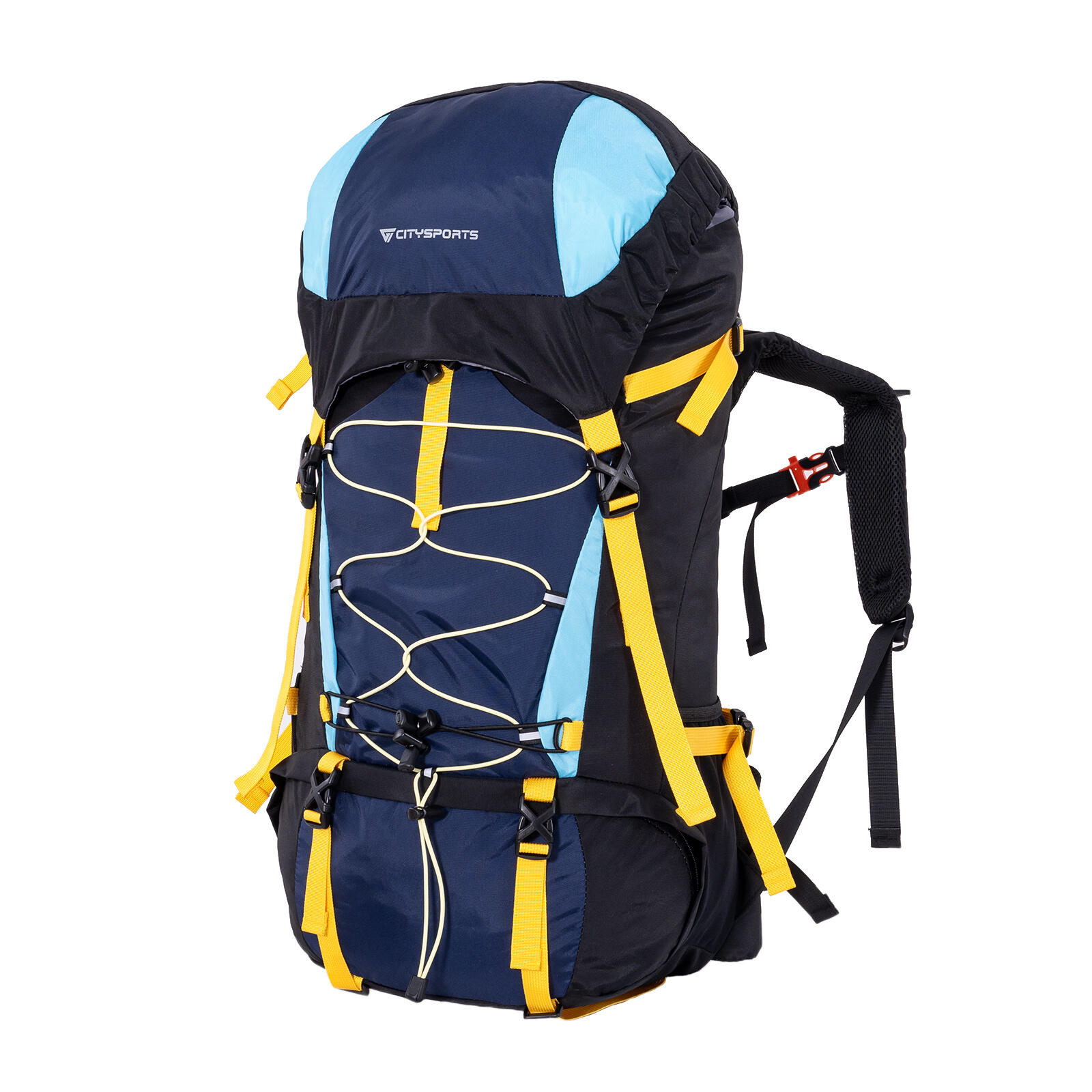 Sac à dos randonnée 60L, CITYSPORTS  portage réglable 3/7