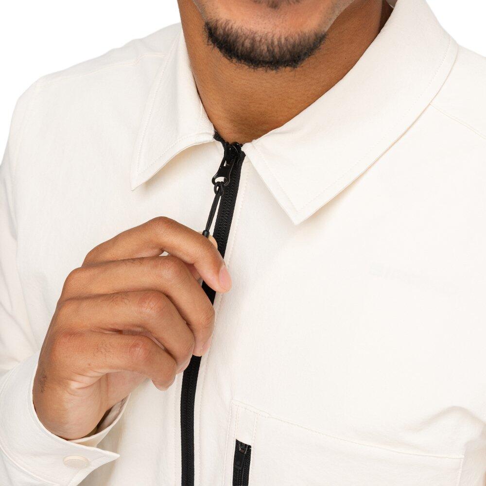 Maglia overshirt estiva da ciclismo gravel da uomo Stoneway Stone Bianco 5/7
