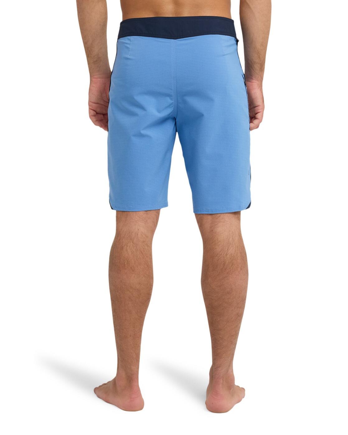 Boardshort HIGHLINE 20 Bleu Homme 3/4