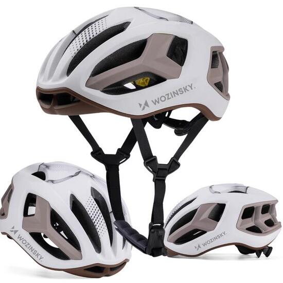 Casco ultraleggero da bici da corsa Wozinsky M tortora regolabile