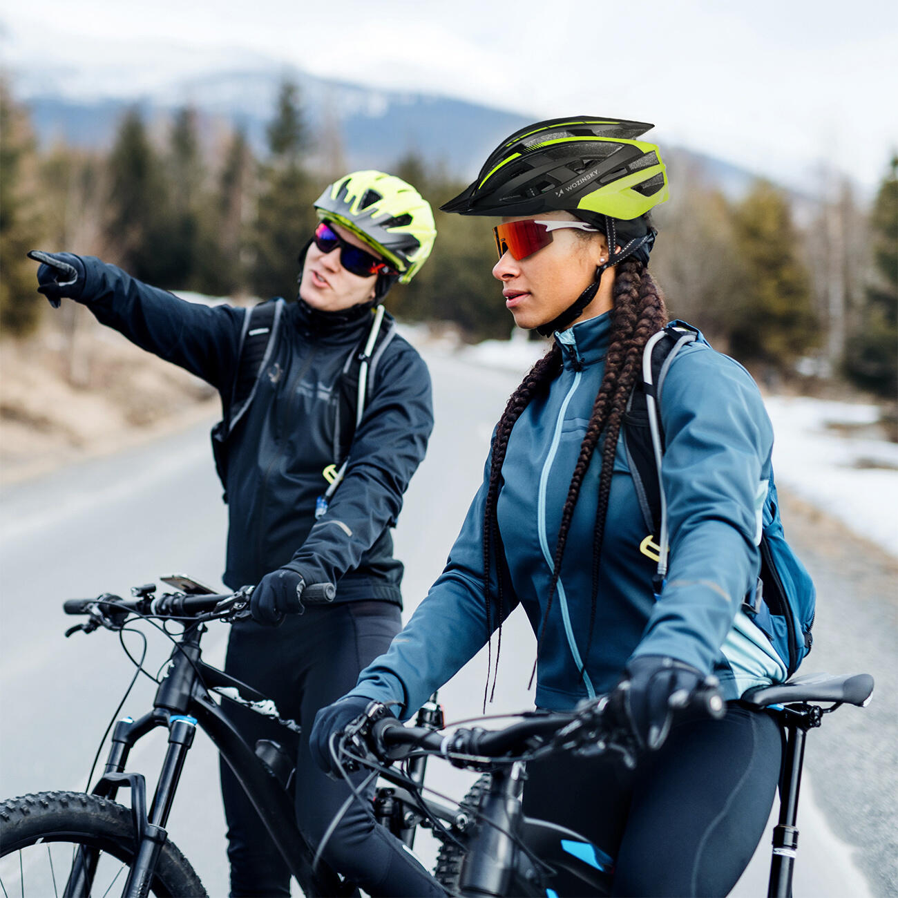 Fahrradhelm Wozinsky mit abnehmbarem visier und USB-licht 7/7
