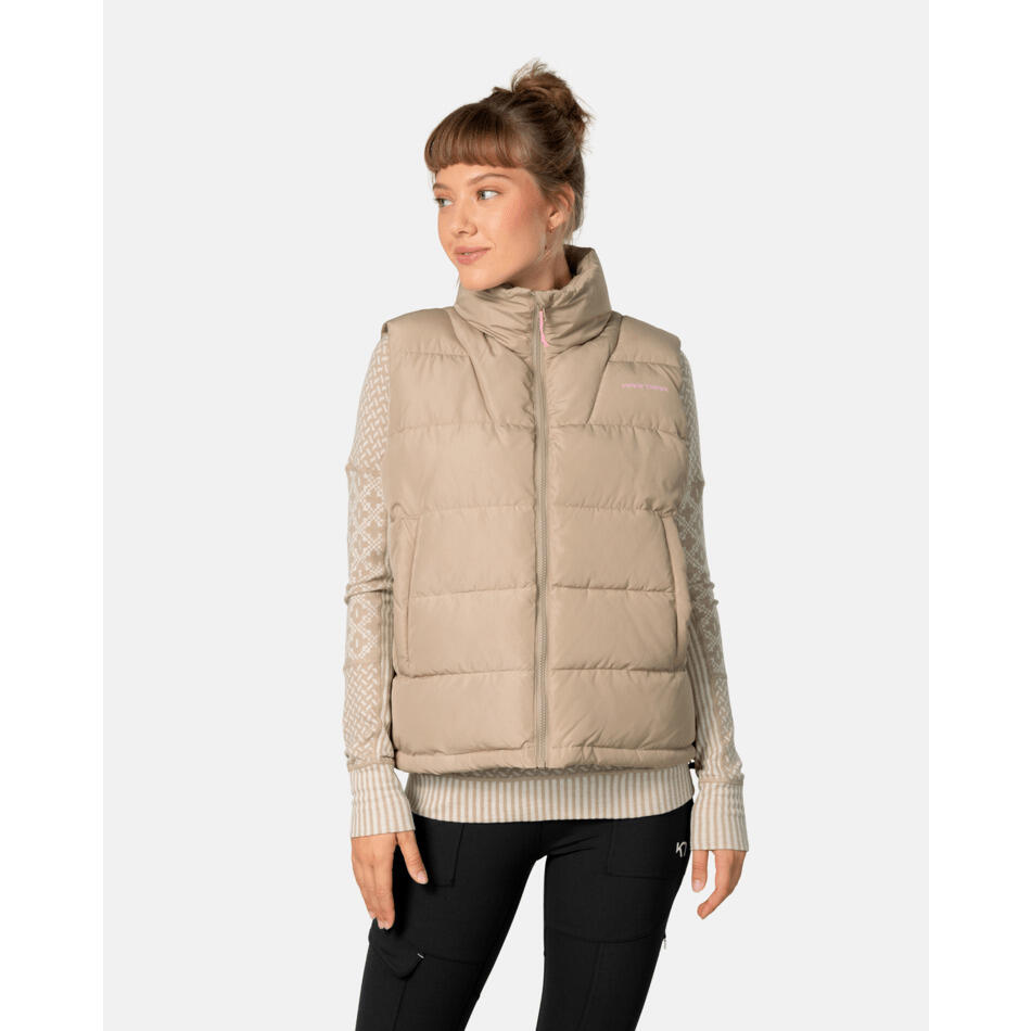 Women's sleeveless down jacket Kari Traa Linn 3/5