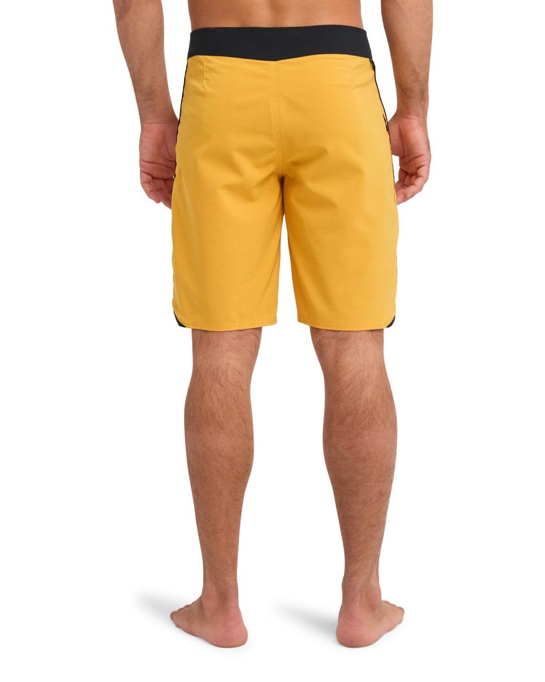 Boardshort HIGHLINE 20 Jaune Homme 3/4