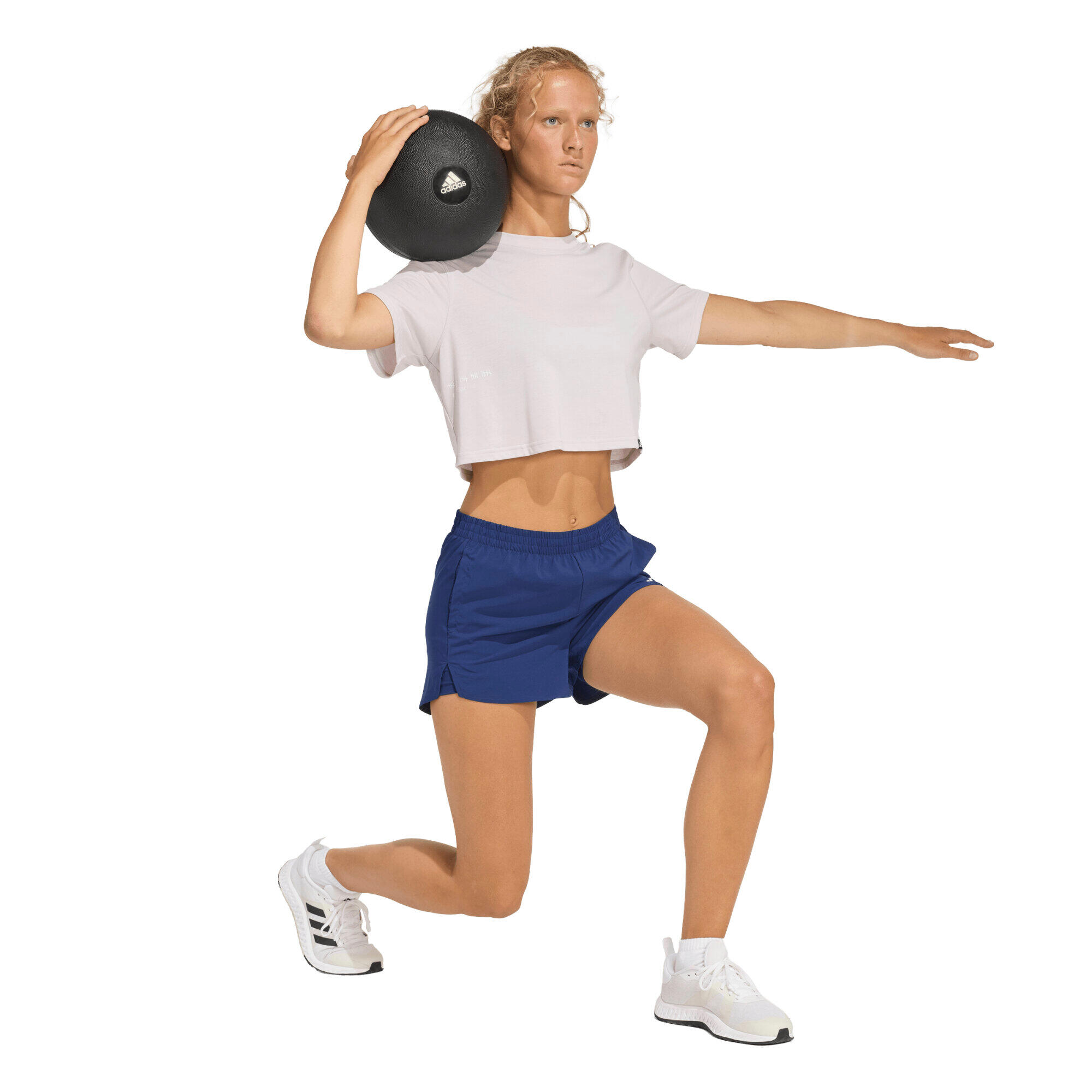adidas Damen Short Workout Essentials-2-in-1 4/6