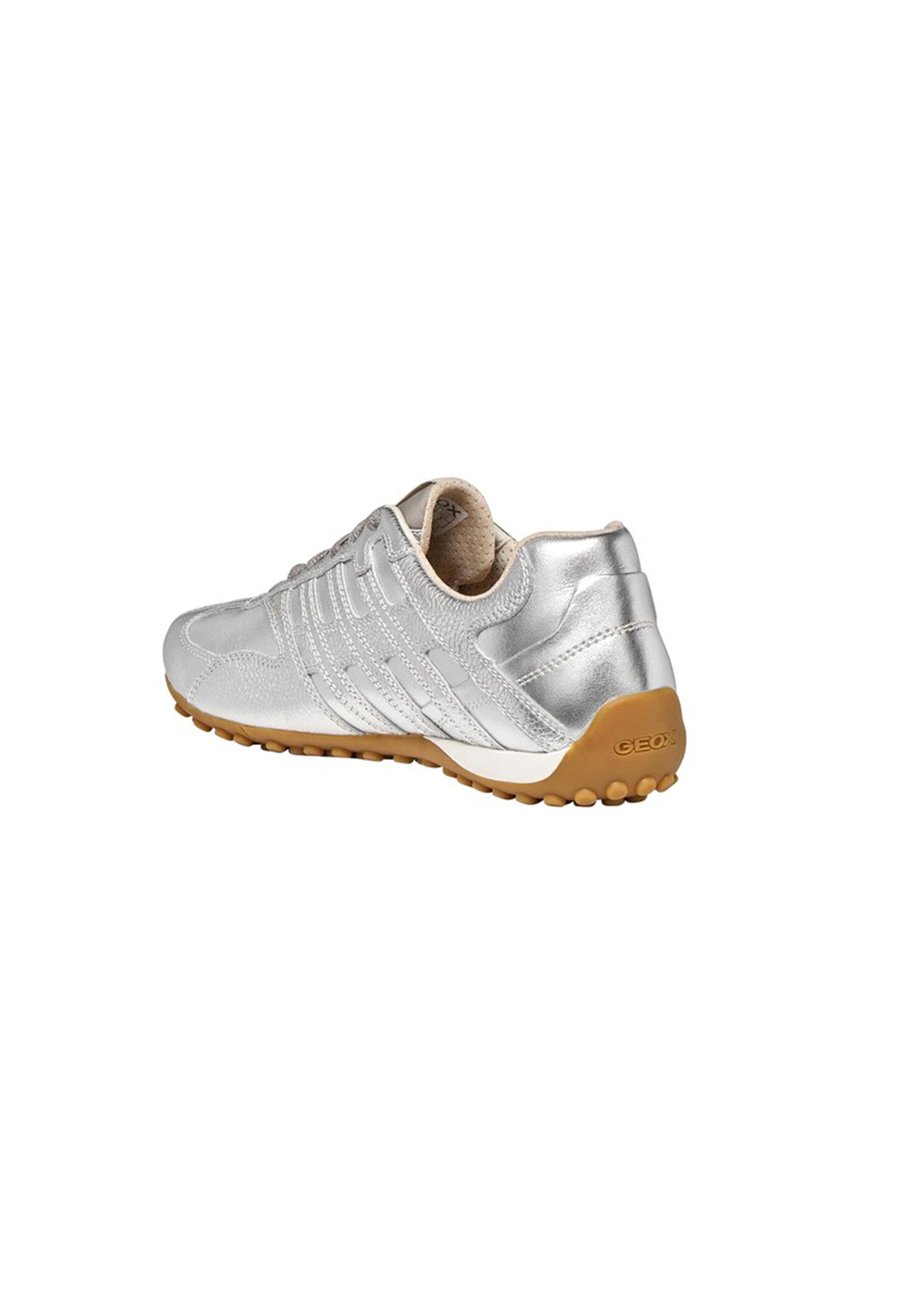 Geox Damen Sneaker D Snake Original D65B0A 0BNCR C1007 Silver 2/6