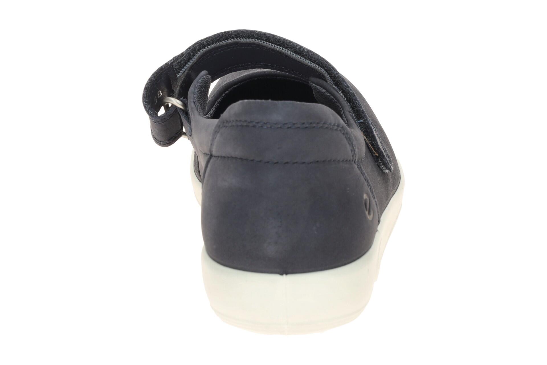 Ecco Soft 2 Schuhe Mary-Jane Ballerina blau 207503 5/7