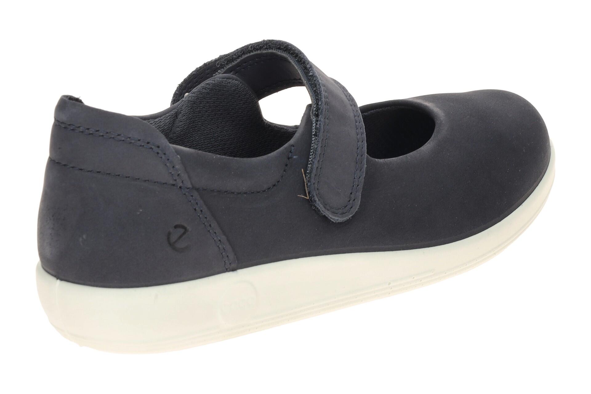 Ecco Soft 2 Schuhe Mary-Jane Ballerina blau 207503 4/7