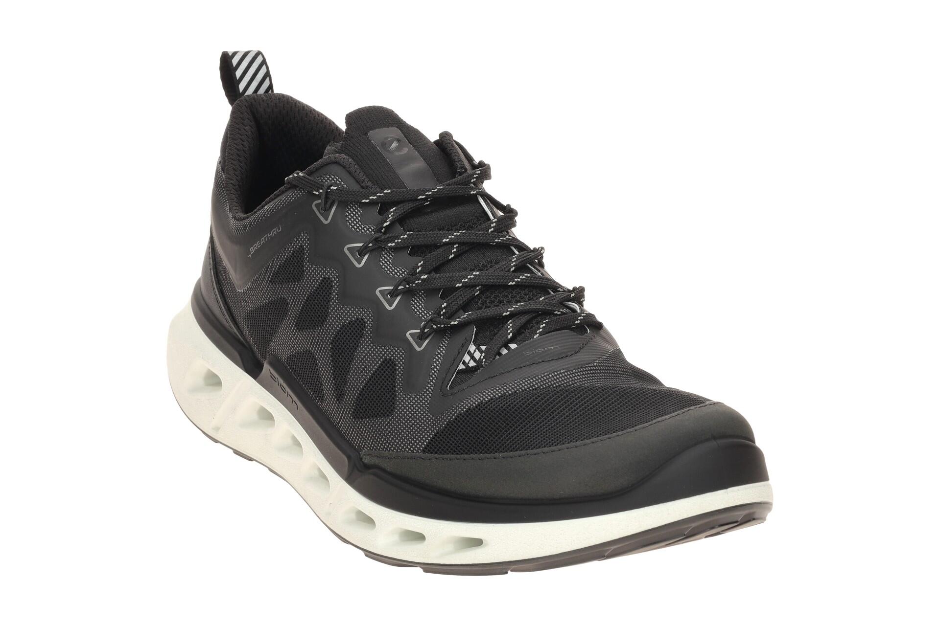 ecco Biom 720 Sneaker Heren Schuhe schwarz Mesh 850314 3/7
