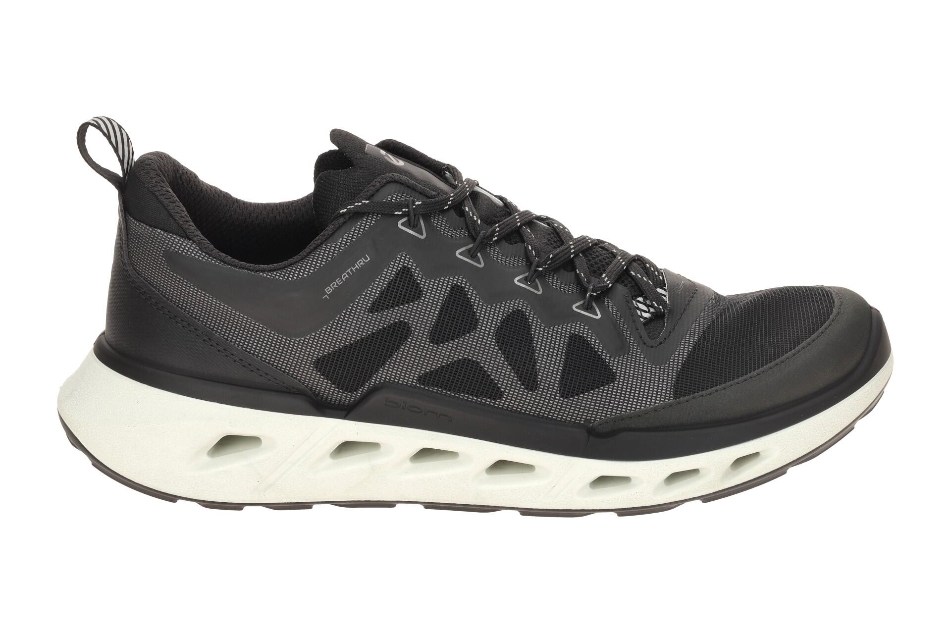 ecco Biom 720 Sneaker Heren Schuhe schwarz Mesh 850314 2/7