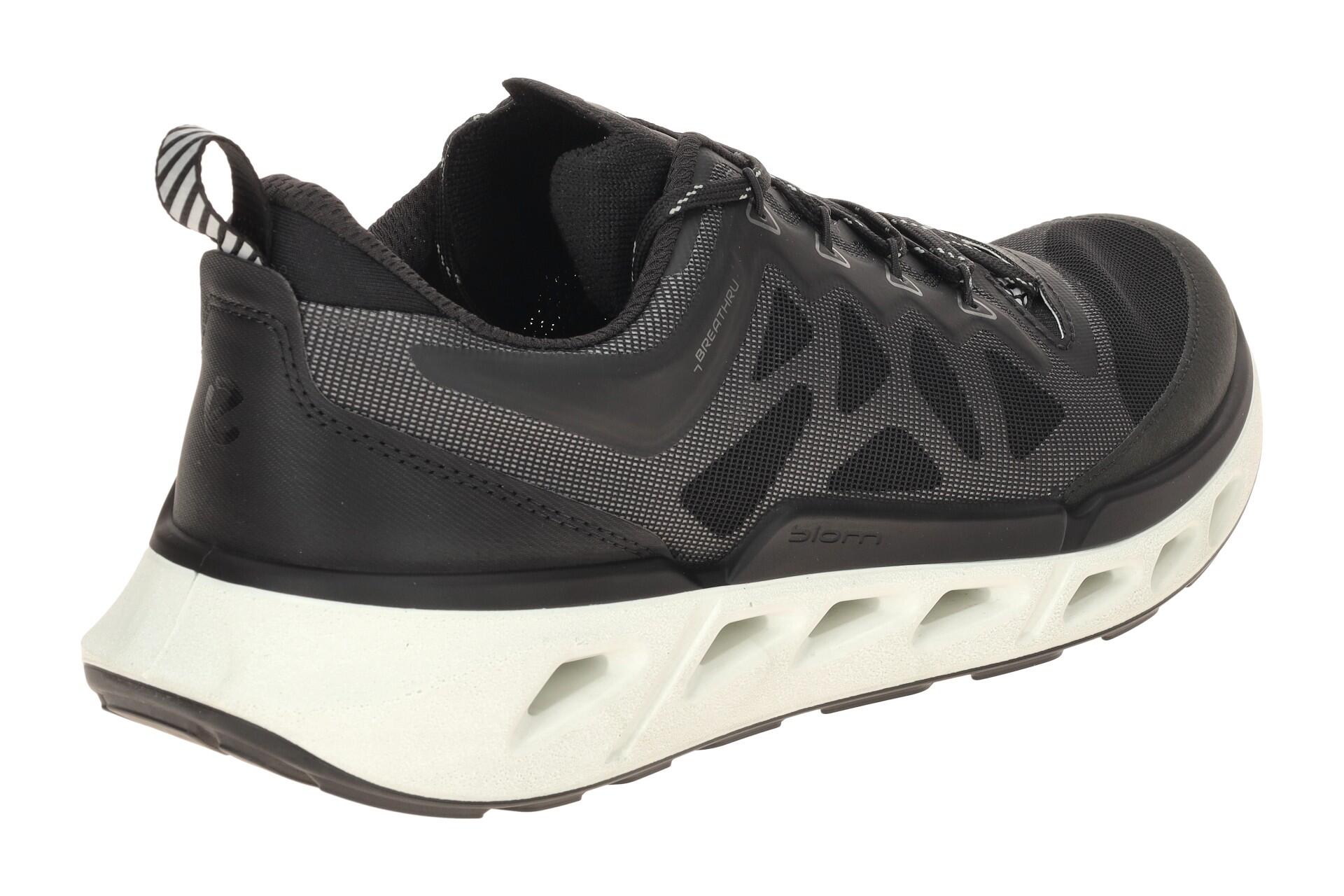 ecco Biom 720 Sneaker Heren Schuhe schwarz Mesh 850314 4/7