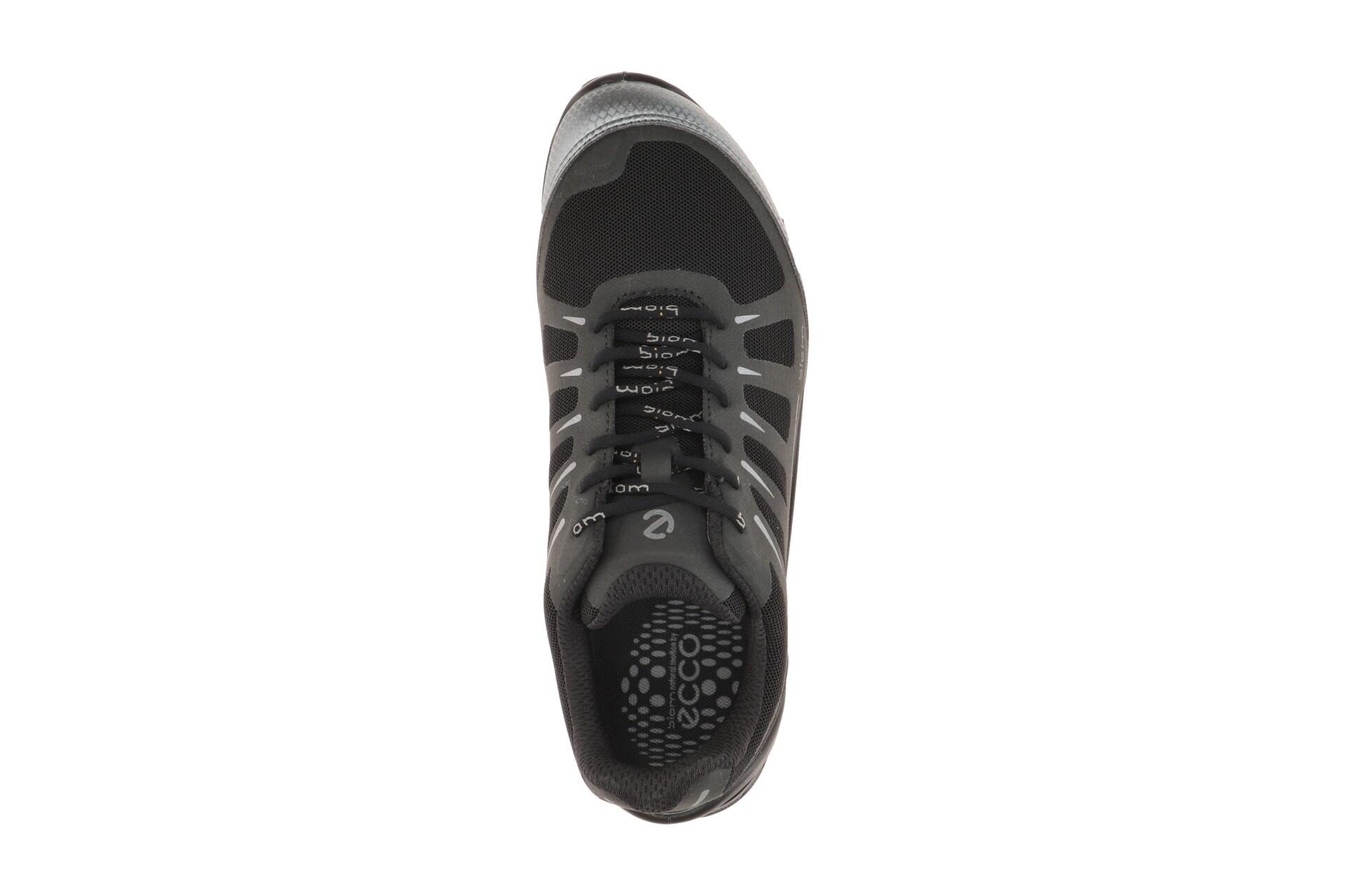 ecco Biom Energi Schuhe schwarz silber Damen Sneaker 850833 6/7