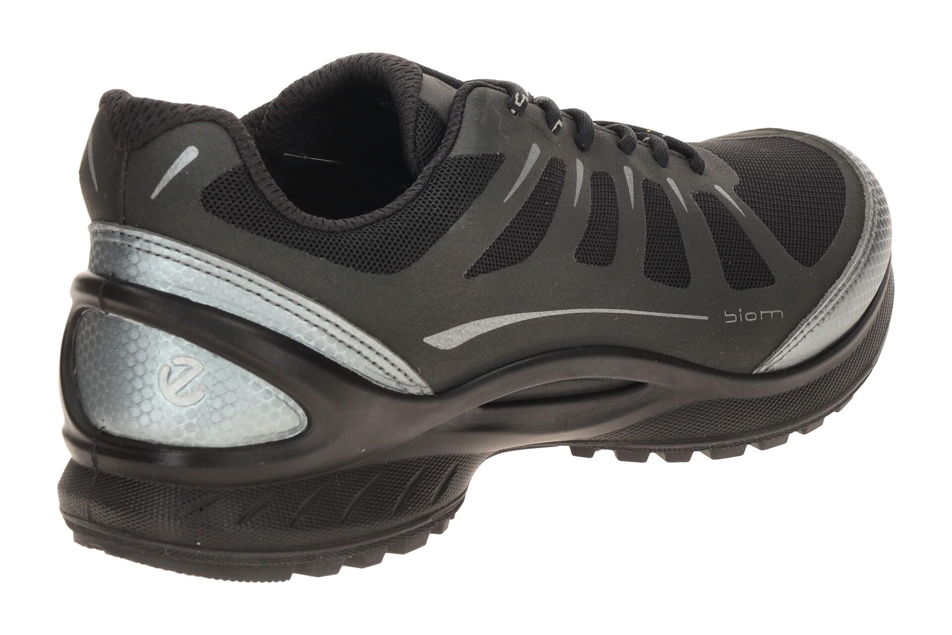 ecco Biom Energi Schuhe schwarz silber Damen Sneaker 850833 4/7
