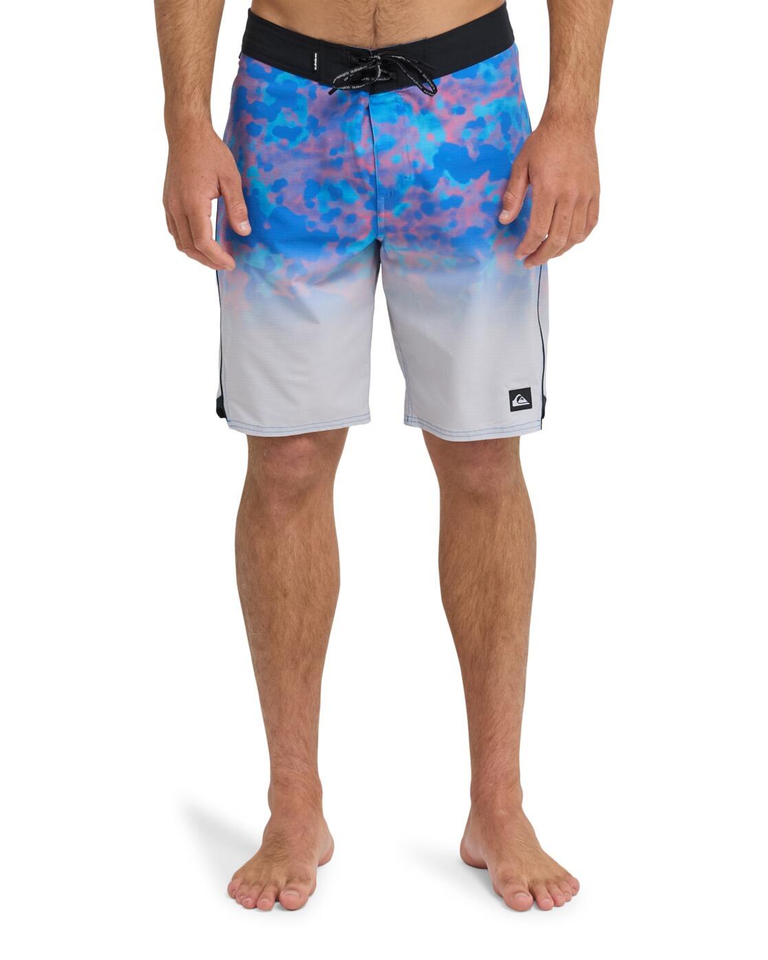 Boardshort HIGHLINE PRINTED 20" Bleu Homme 2/4