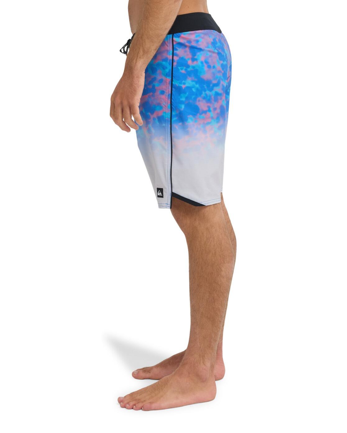 Boardshort HIGHLINE PRINTED 20" Bleu Homme 4/4