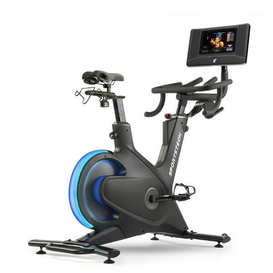 Sportstech Speedbike sBike | 10,1" Touch-Display | LED-Feedback | Kurse