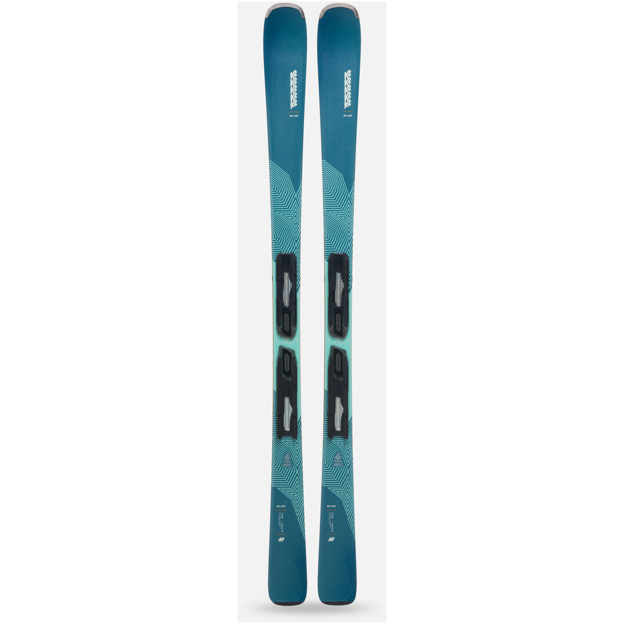 Narty damskie K2 BLUR 76 W - M3 10 Compact Quikclik 80mm 3/5