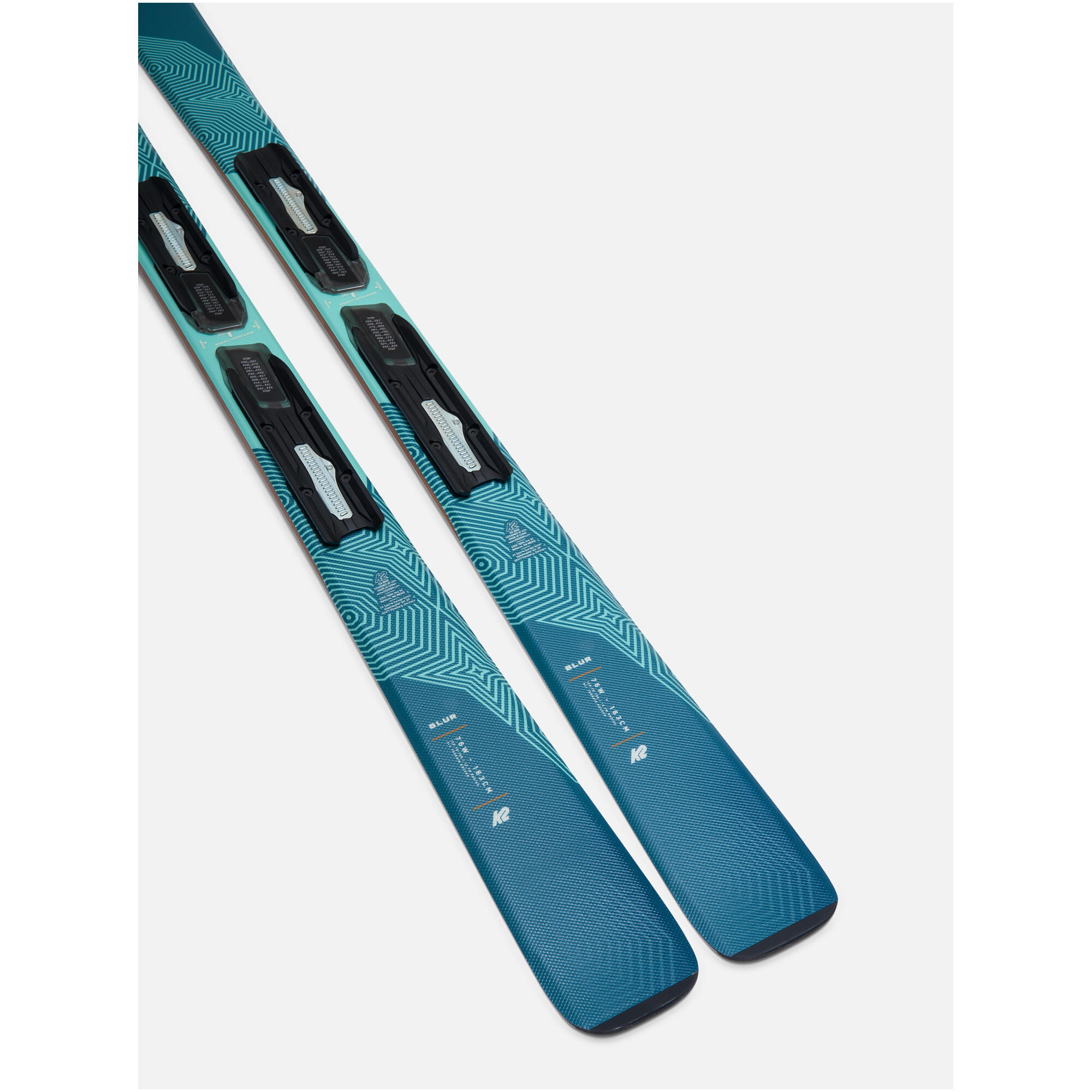 Narty damskie K2 BLUR 76 W - M3 10 Compact Quikclik 80mm 4/5