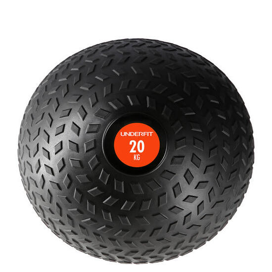 Piłka lekarska Slam Ball UNDERFIT 20 kg do rzucania fitness