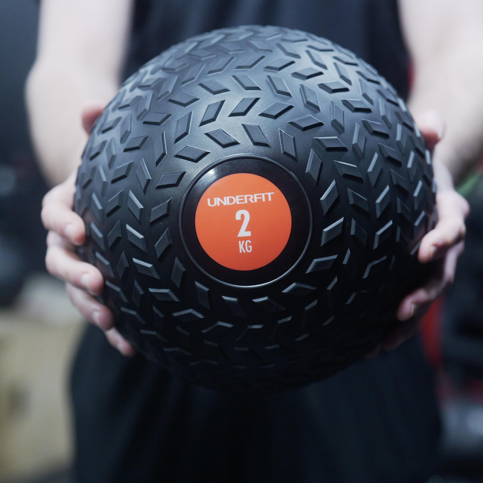Piłka lekarska Slam Ball UNDERFIT 2 kg do rzucania fitness 5/7