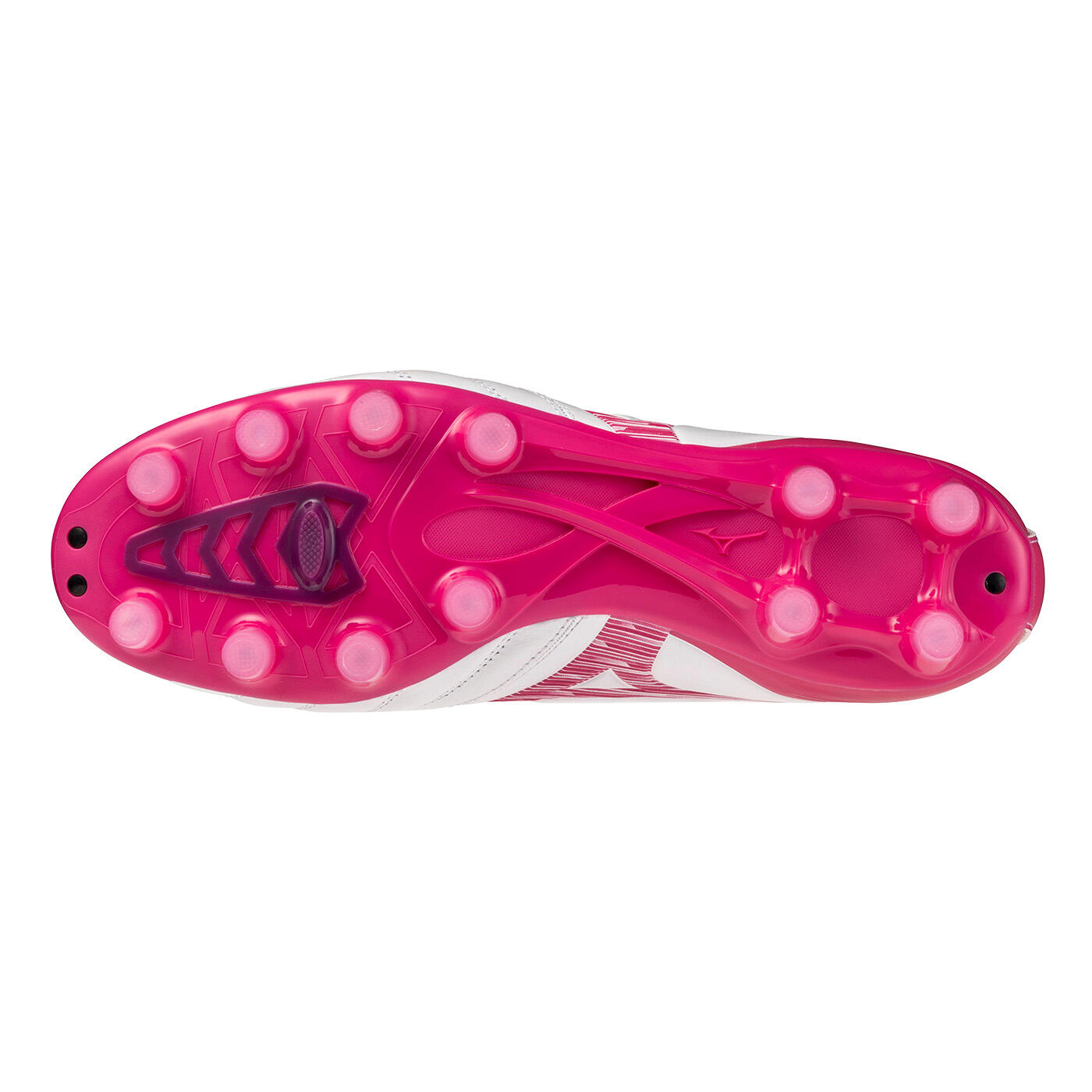 Mizuno Morelia Neo Iv Pro Voetbalschoenen Wit En Fuchsia 2/5