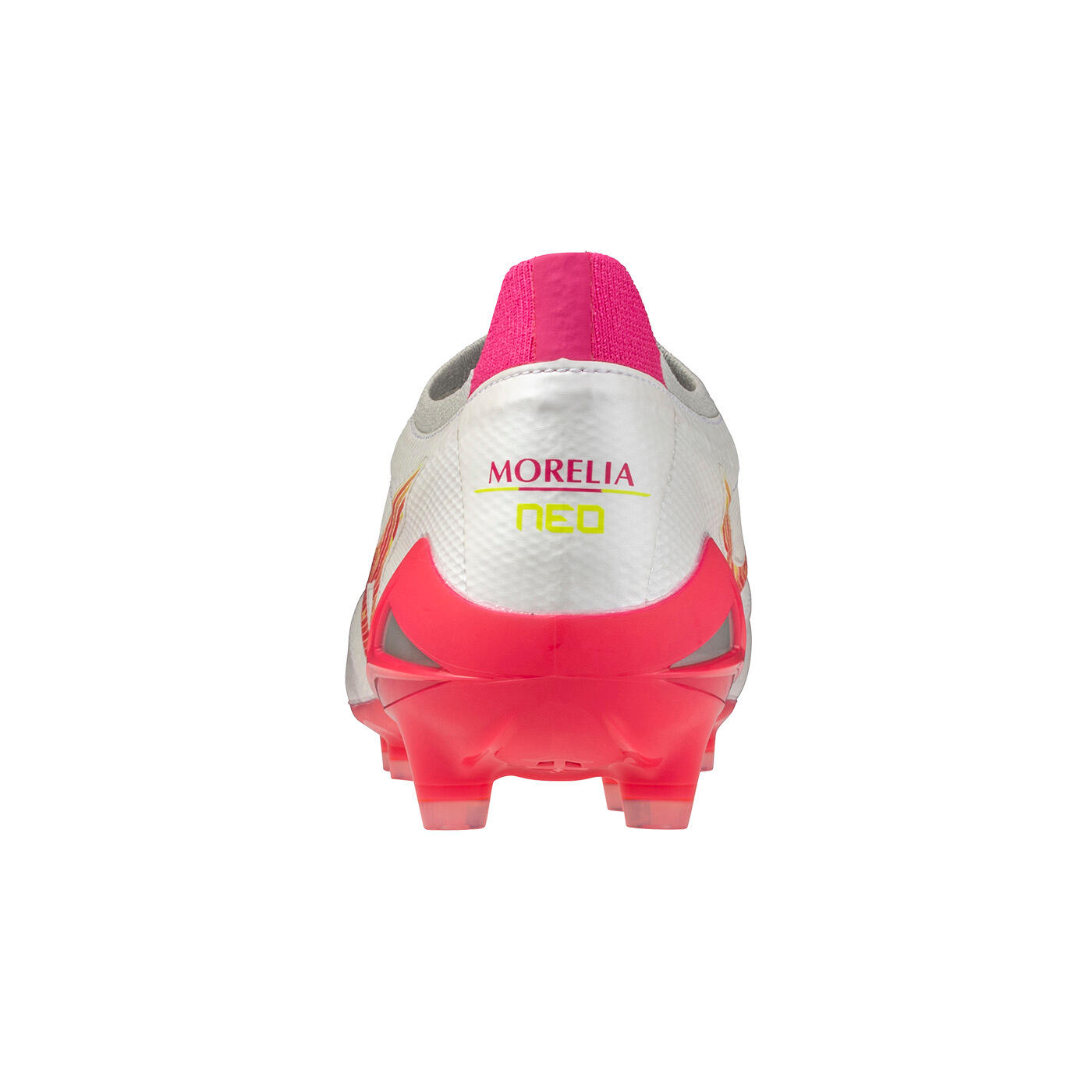 Mizuno Morelia Neo IV Beta Elite Scarpe da Calcio Bianco e Rosa 5/5