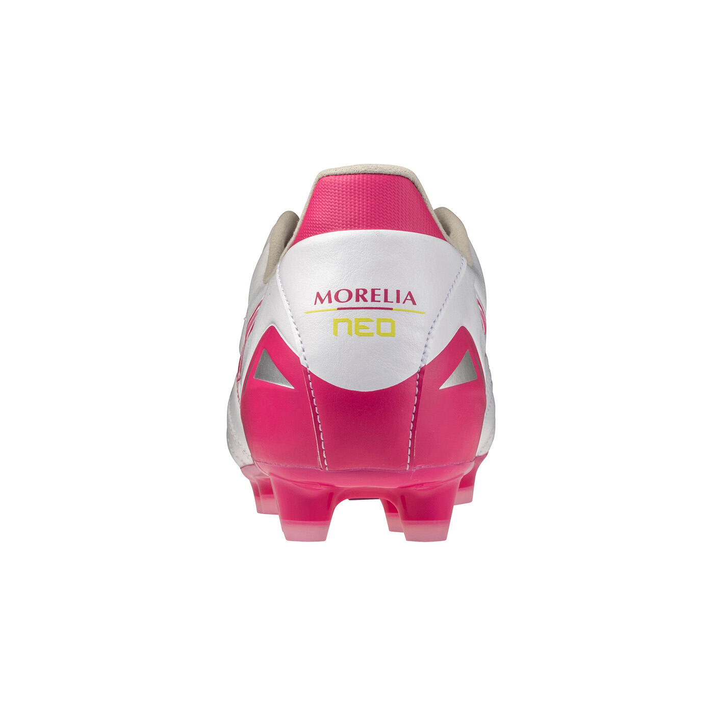 Mizuno Morelia Neo Iv Pro Voetbalschoenen Wit En Fuchsia 5/5