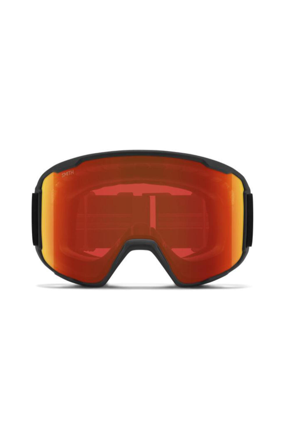Smith Preview Snow Goggles - Black with Red Mirror Lens 2/4