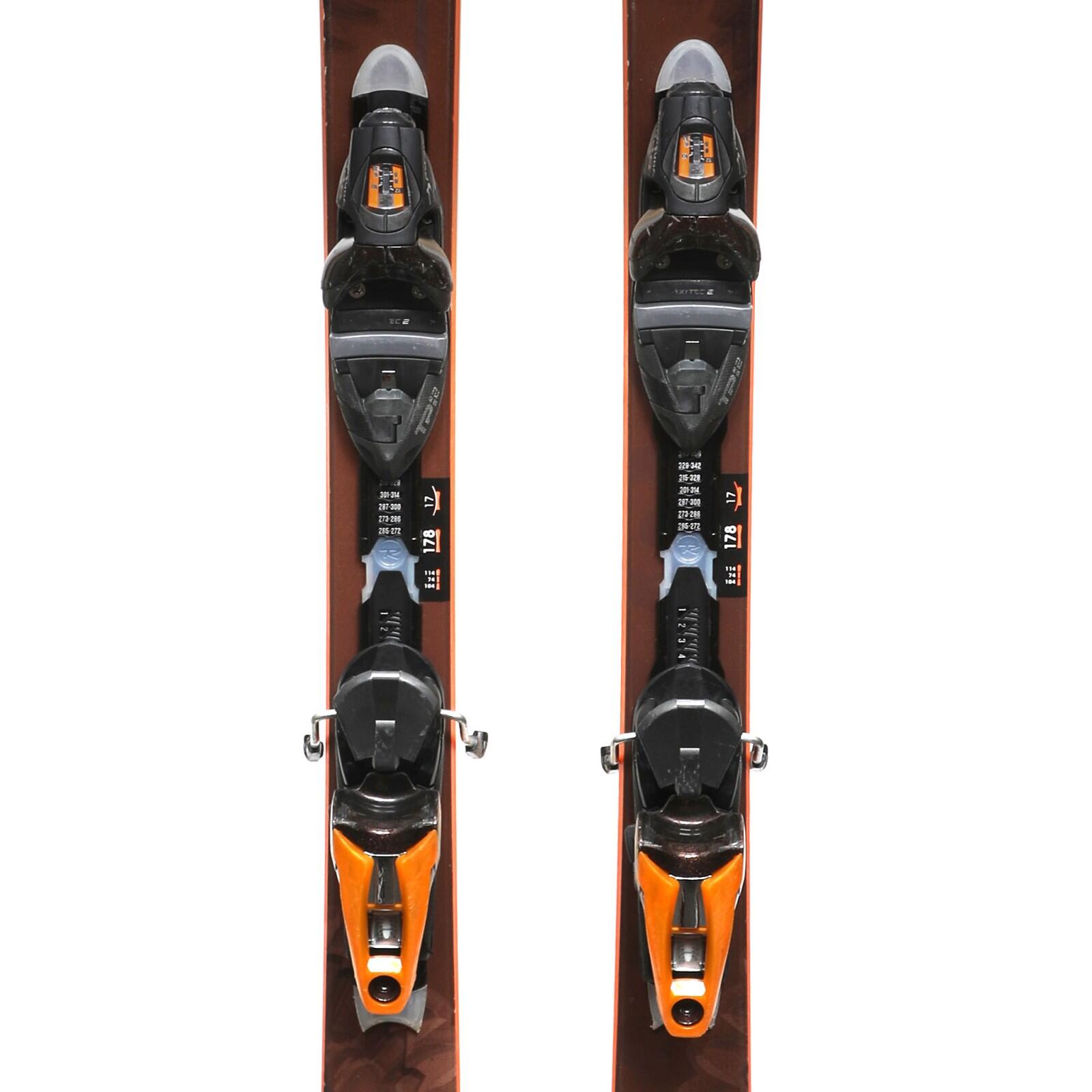 RECONDITIONNE - Ski Rossignol Bandit B74 + Fixations 3/4