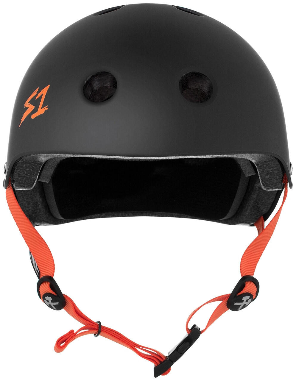 Protective gear - Lifer Black Matte Orange Straps - XL - S One 3/3