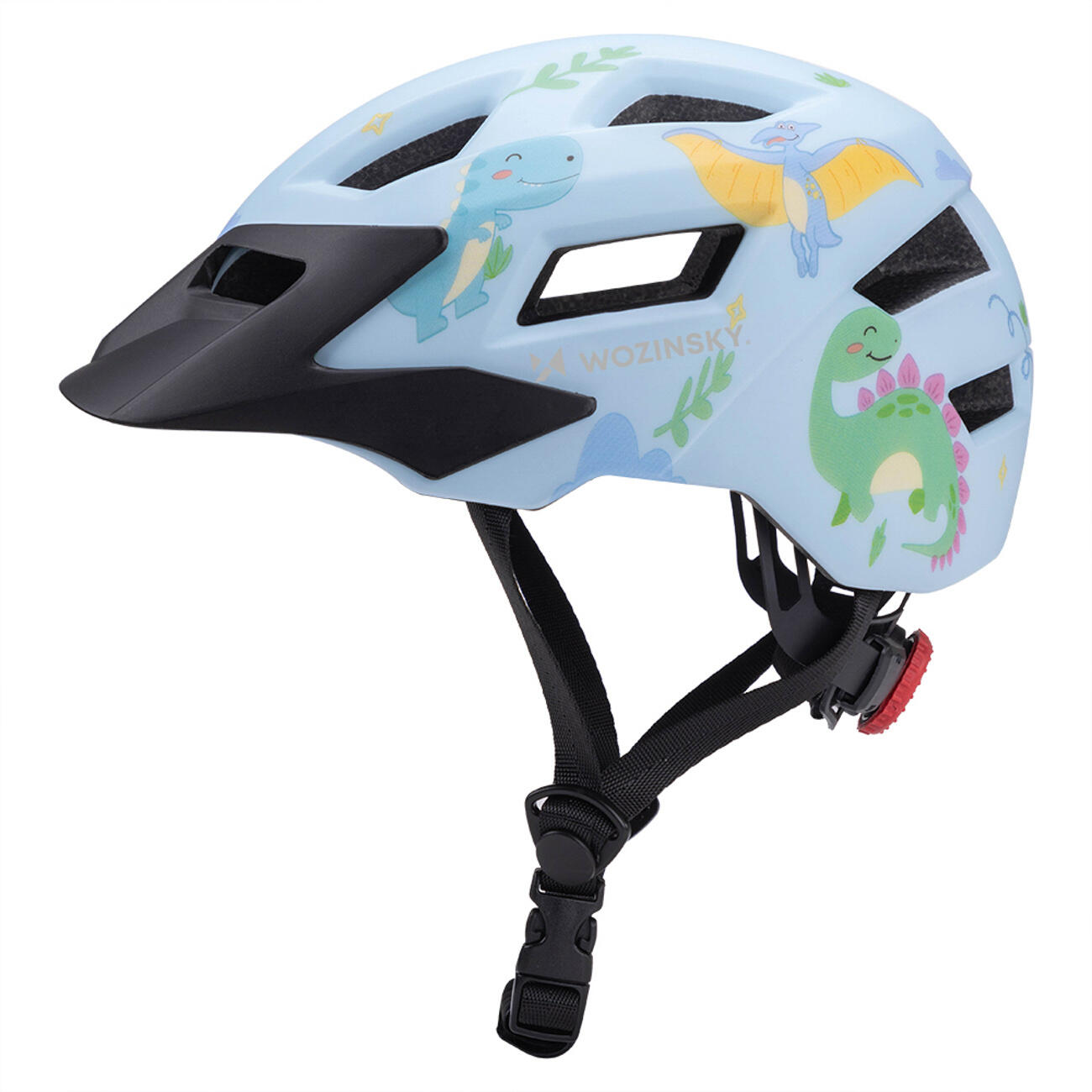 Casco de bicicleta todoterreno para niños Wozinsky con visera extraíble 4/7