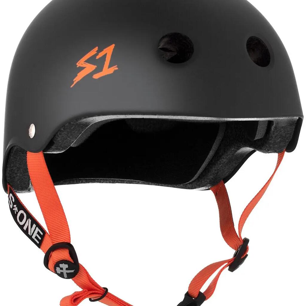 Protective gear - Lifer Black Matte Orange Straps - XL - S One