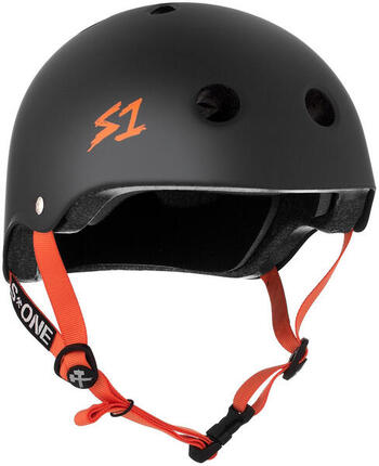 Ochrona - Lifer Black Matte Orange Straps - XL - S One