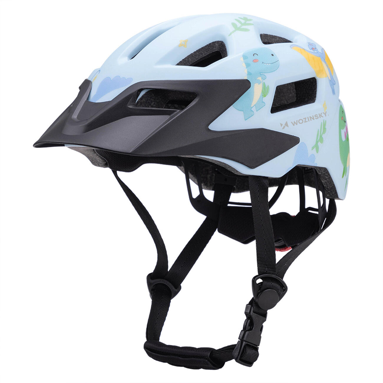 Casco de bicicleta todoterreno para niños Wozinsky con visera extraíble 5/7