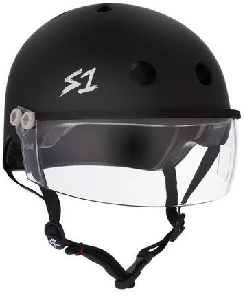 Casque Lifer - Visière - Noir Mat - Taille XXL - S ONE