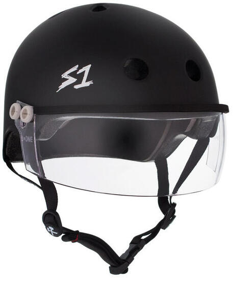 Casque Lifer - Visière - Noir Mat - Taille XXL - S ONE